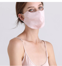 Personlig gjenbrukbare OEKO-TEX-sertifiserte ansiktsmasker i ren Mulberry Silk med doble lag
